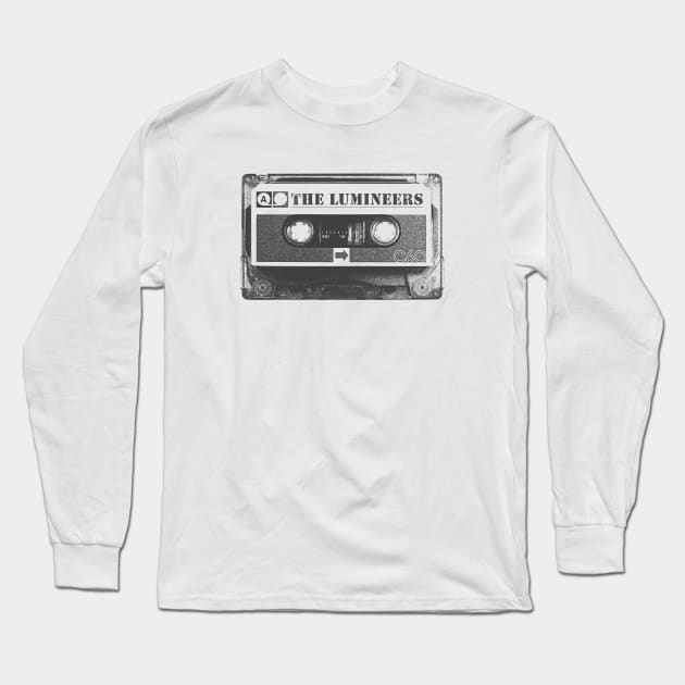 The Lumineers / Old Cassette Pencil Style Long Sleeve T-Shirt by Gemmesbeut